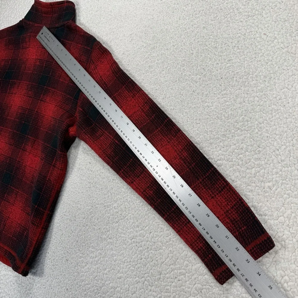 The North Face Brown Label Gordon Lyons Half Zip Men's M Plaid Gorpcore Hiking